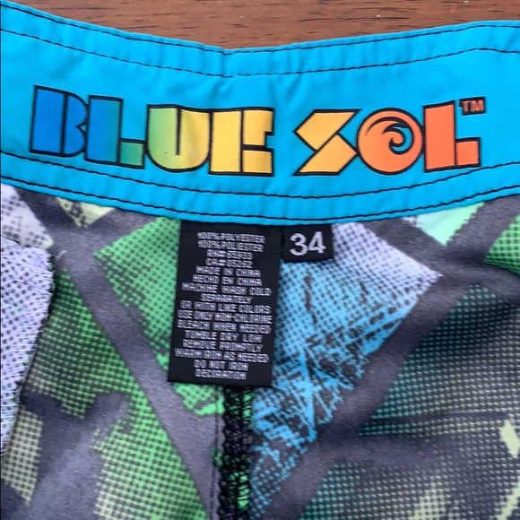 Blue Sol Men’s Swim Board size 34. - Picture 5 of 6